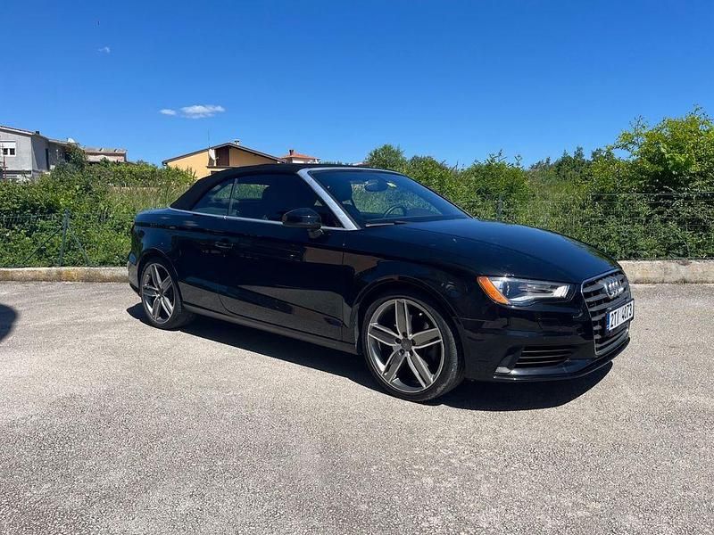 Schwarz Gebraucht 2016 Audi A3 Cabriolet S-Line Cabrio | 16.363 € (Superpreis) - Bild 1/4