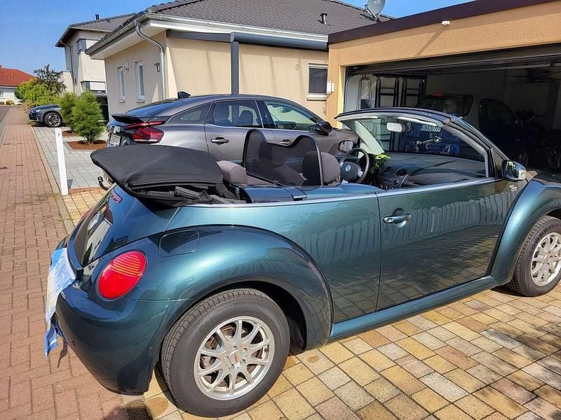 Grün Gebraucht 2003 VW Beetle Cabrio | 4.900 € (Teuer) - Bild 1/4