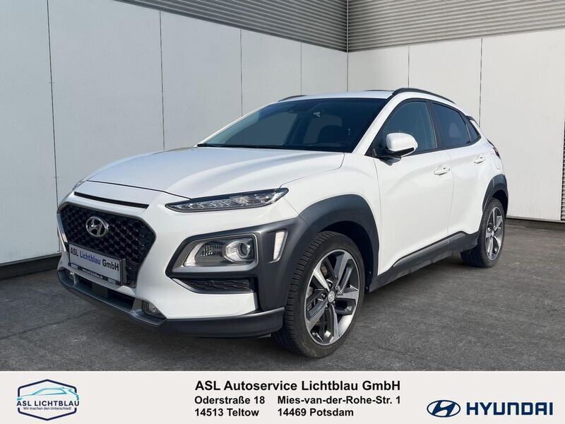 Weiß Gebraucht 2019 Hyundai Kona Premium SUV | 18.990 € (Fairer Preis) - Bild 1/4