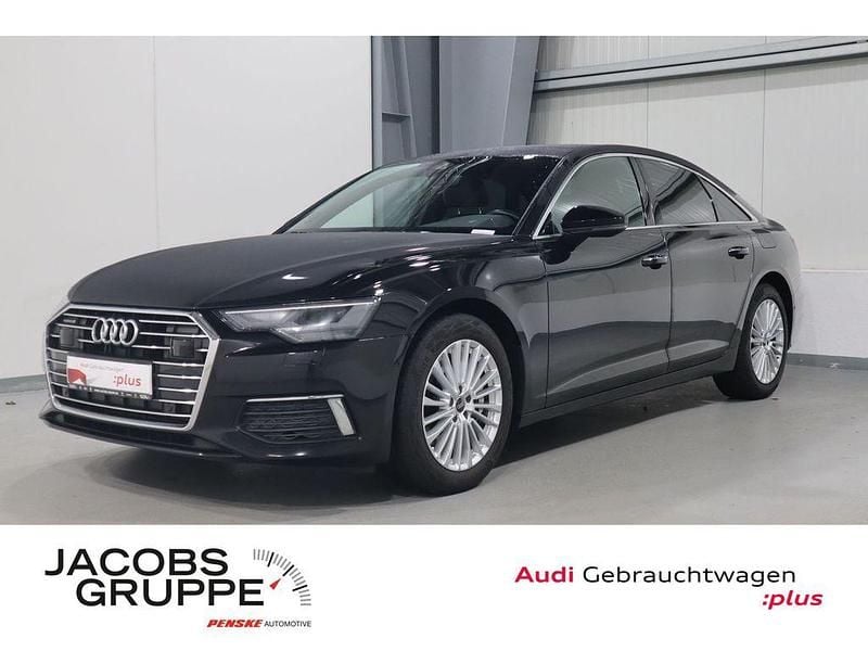 Schwarz Gebraucht 2022 Audi A6 Design Limousine | 27.920 € (Superpreis) - Bild 1/4