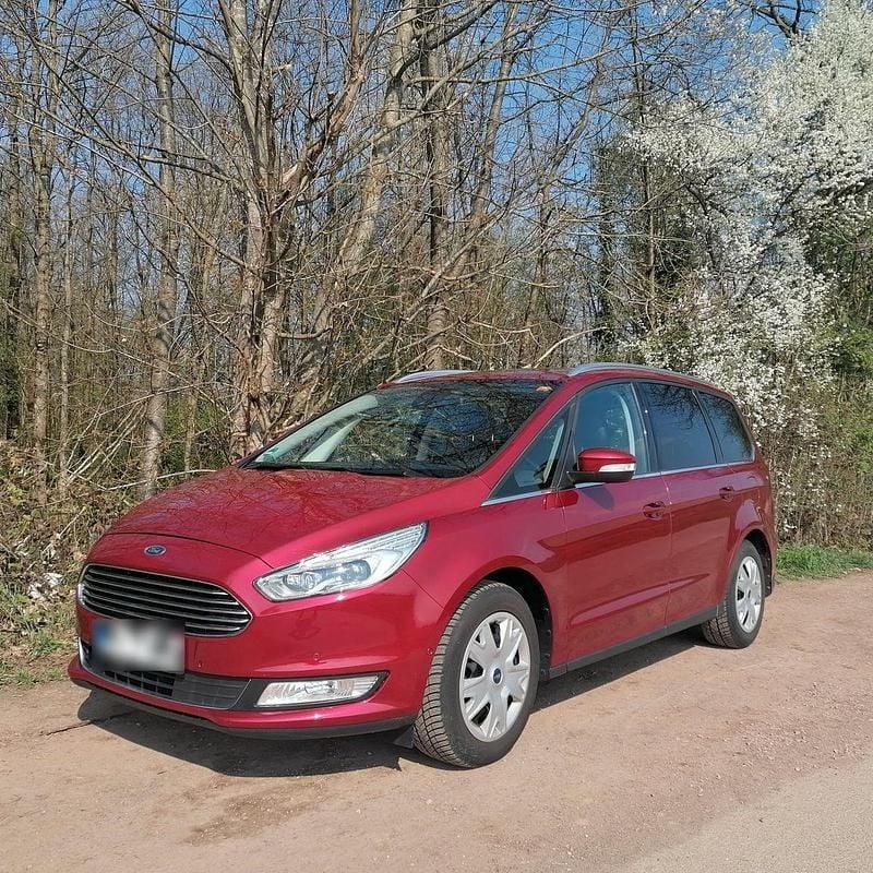 Gebraucht Ford Galaxy Titanium 190 PS (139 kW) 2018 Rot Van / Kleinbus