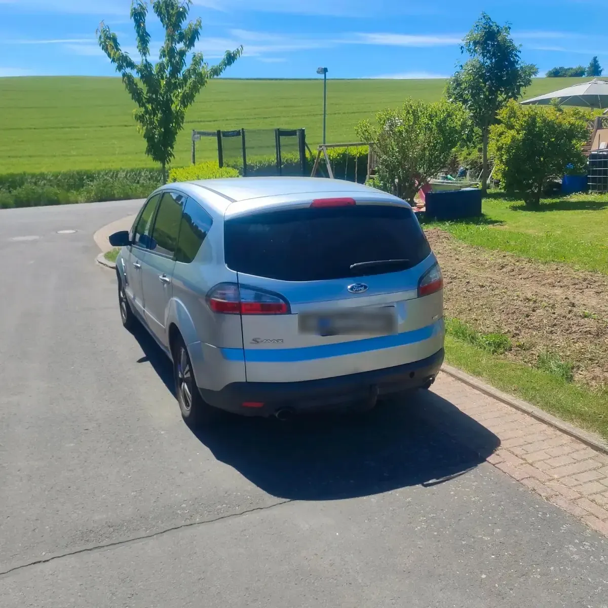 Gebraucht Ford S-MAX Titanium 179 PS (131 kW) 2009 Silber Van / Kleinbus