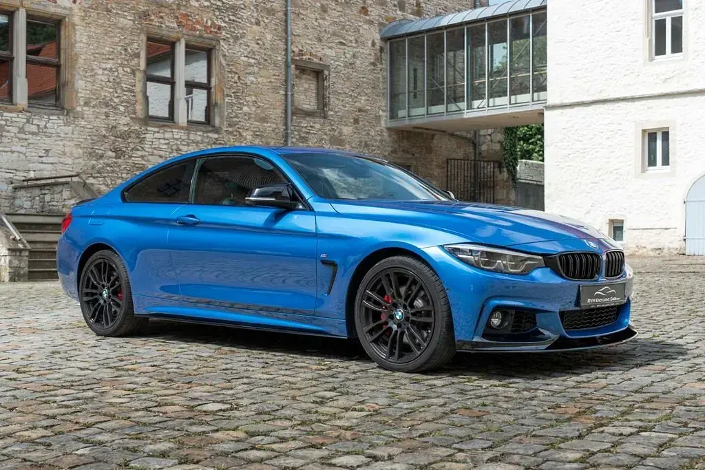 Gebraucht BMW 440 M Performance 326 PS (239 kW) 2017 Blau Coupé