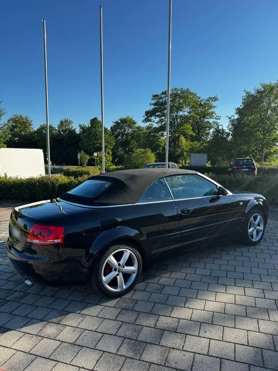 Gebraucht Audi A4 Cabriolet Performance 140 PS (102 kW) 2006 Schwarz Cabrio