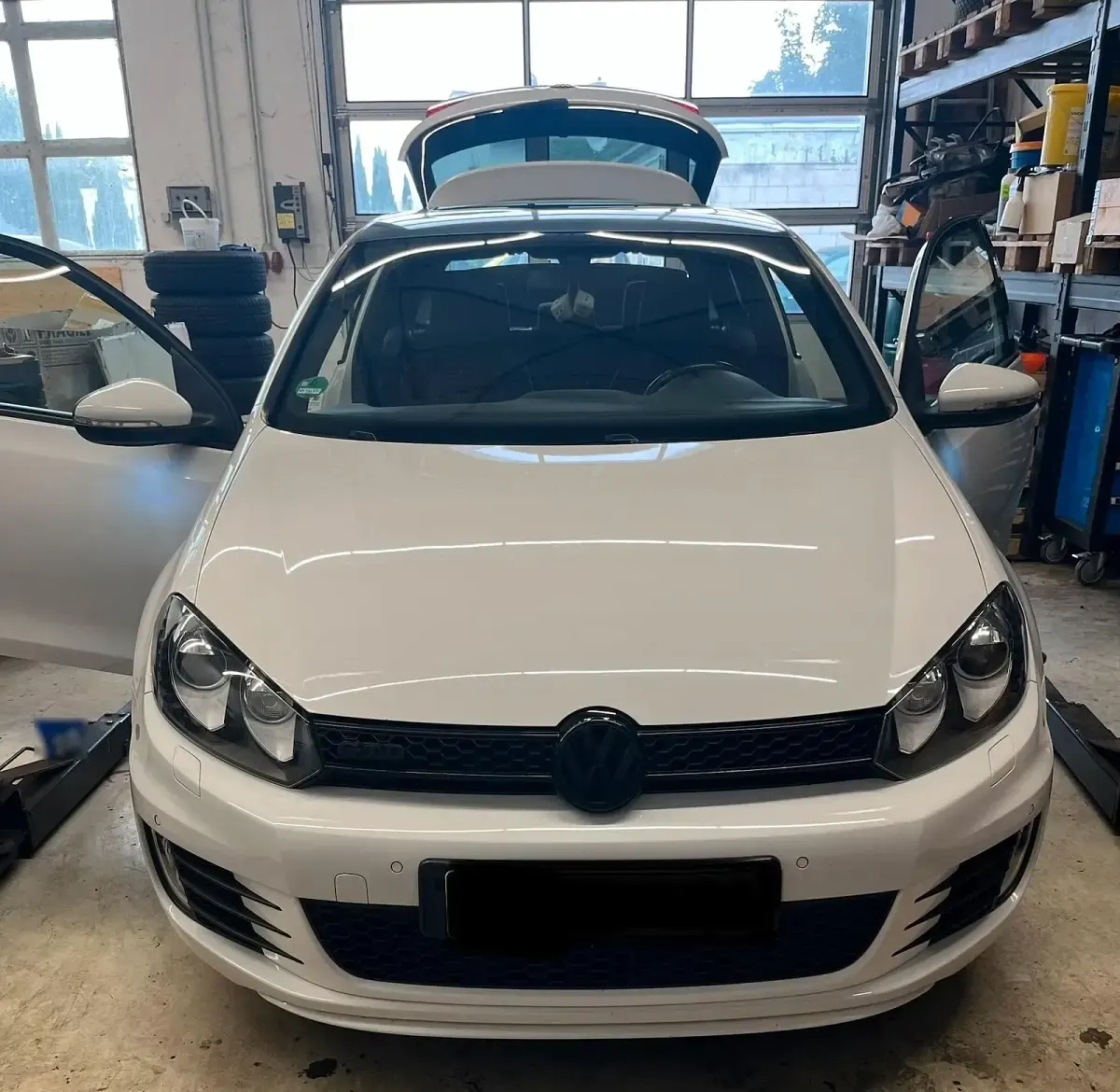 Gebraucht VW Golf VII GTD 170 PS (125 kW) 2012 Weiß Limousine