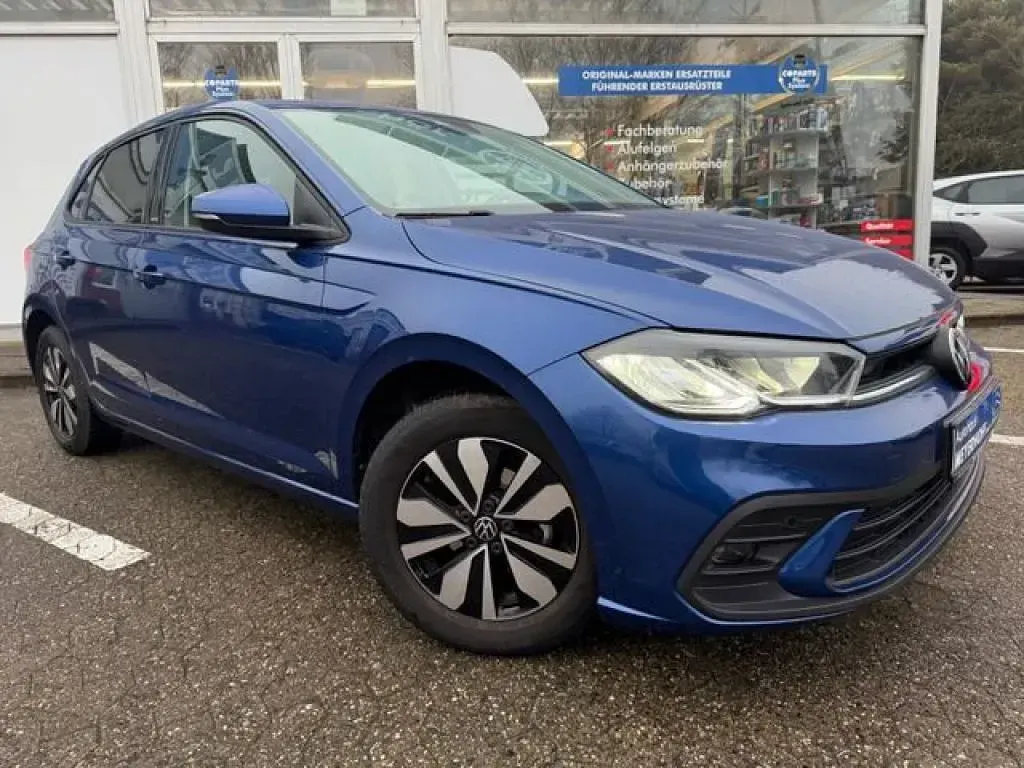 Gebraucht VW Polo Move 95 PS (69 kW) 2023 Blau Limousine