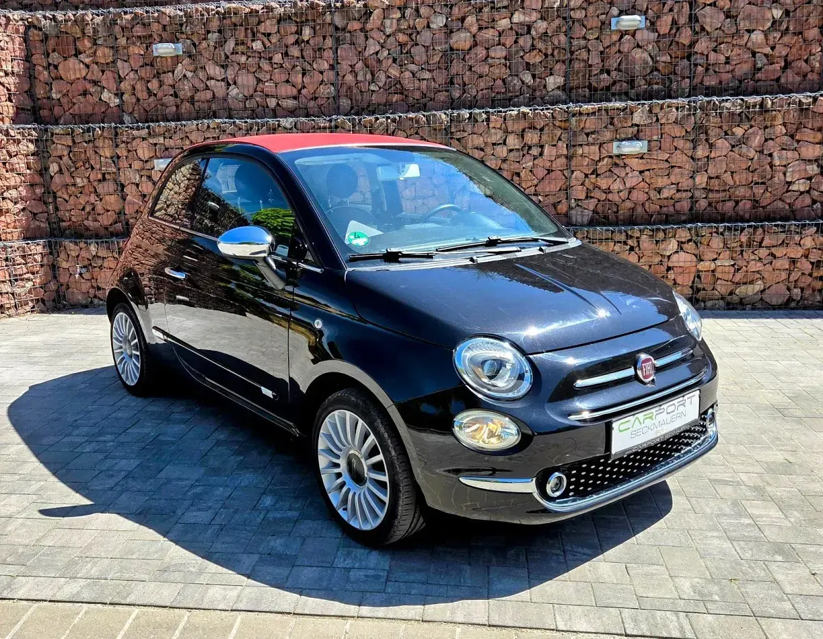 Gebraucht Fiat 500C 69 PS (50 kW) 2018 Schwarz Cabrio