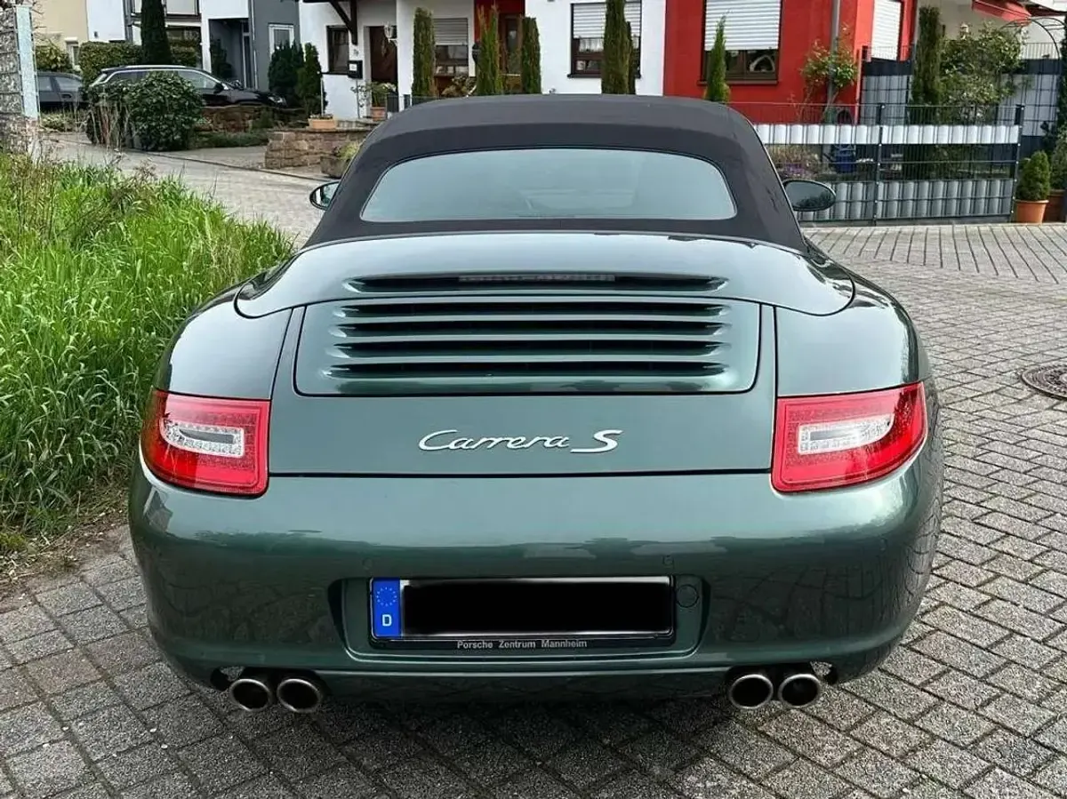 Gebraucht Porsche 911 Carrera S Cabriolet 385 PS (283 kW) 2008 Malachitgrünmetallic Cabrio