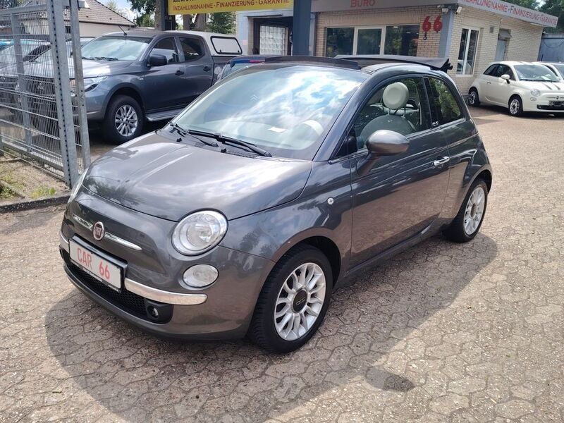 Grau Gebraucht 2013 Fiat 500 Lounge Cabrio | 6.900 € (Fairer Preis) - Bild 1/4