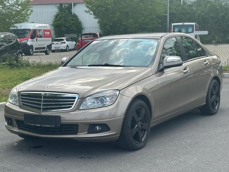 Gold Gebraucht 2008 Mercedes C200 Limousine | 3.750 € (Superpreis) - Bild 1/4