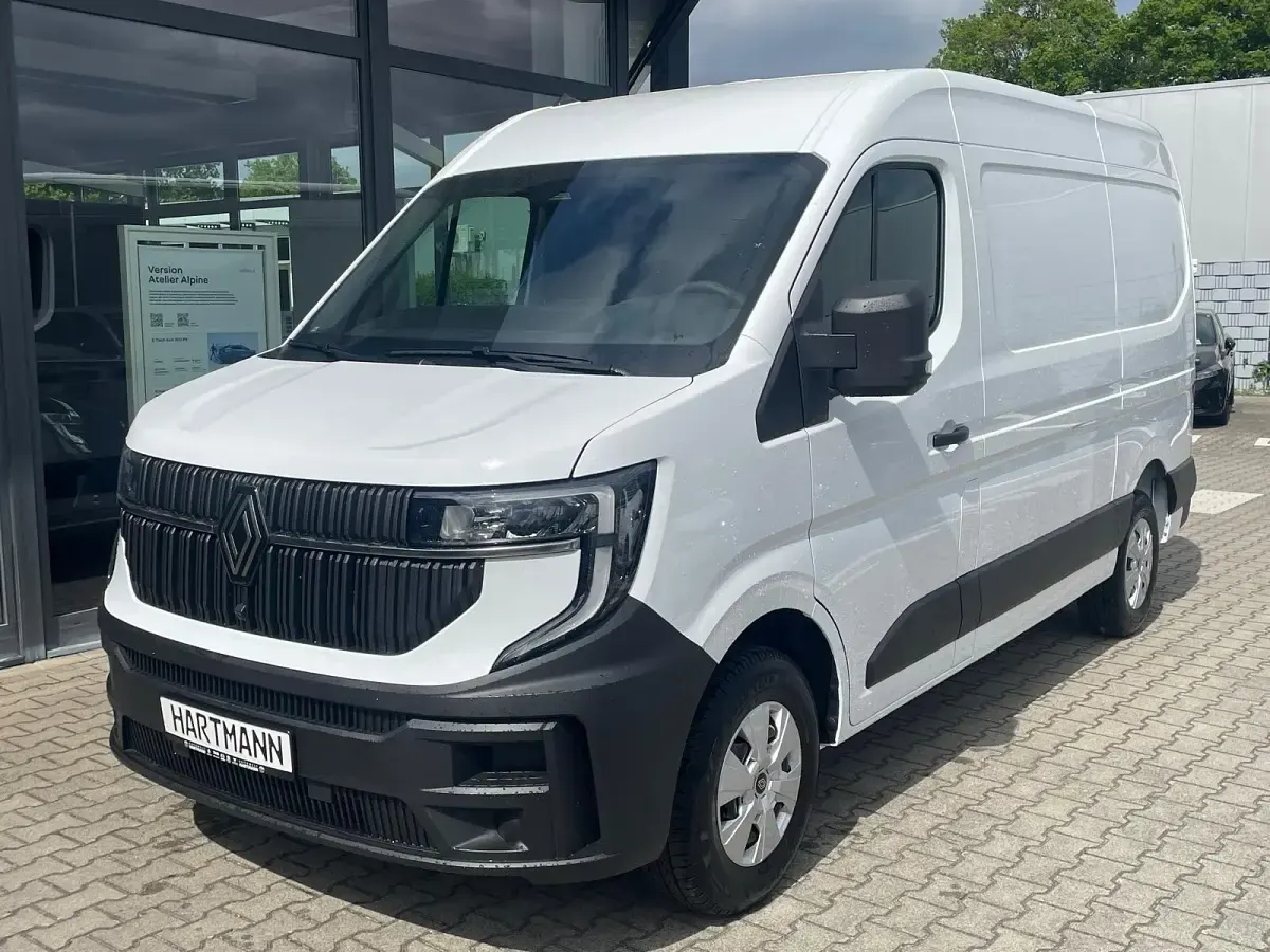Neu Renault Master 150 PS (110 kW) 2025 Mineralweiß (weiß) Van / Kleinbus