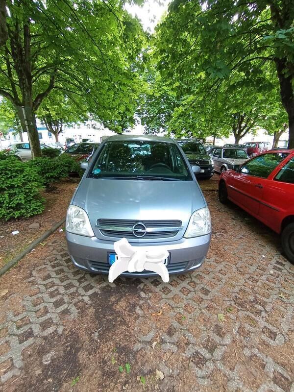 Silber Gebraucht 2005 Opel Meriva Van / Kleinbus | 700 € (Guter Preis) - Bild 1/4