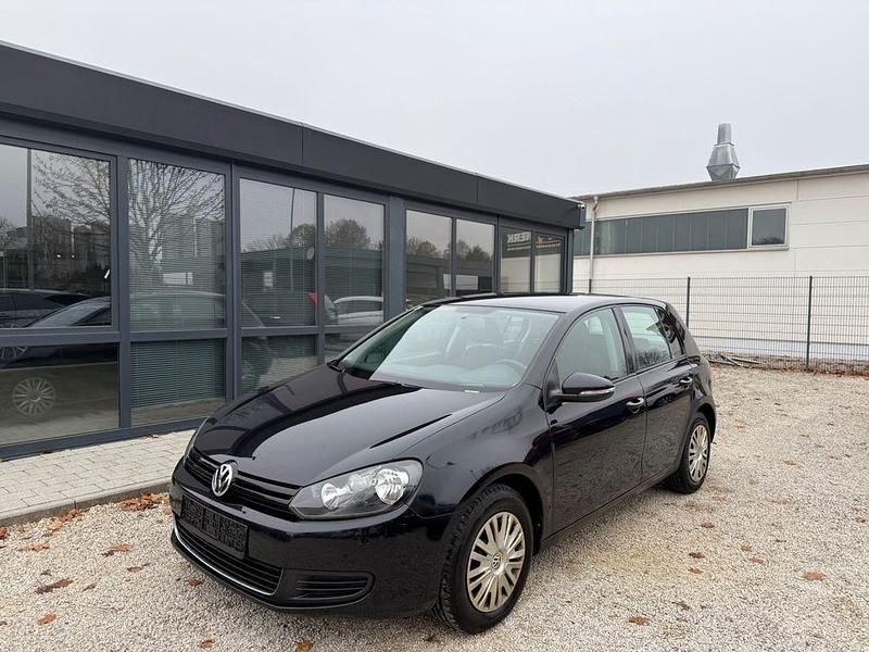 Schwarz Gebraucht 2010 VW Golf VI Trendline Limousine | 2.300 € (Superpreis) - Bild 1/4