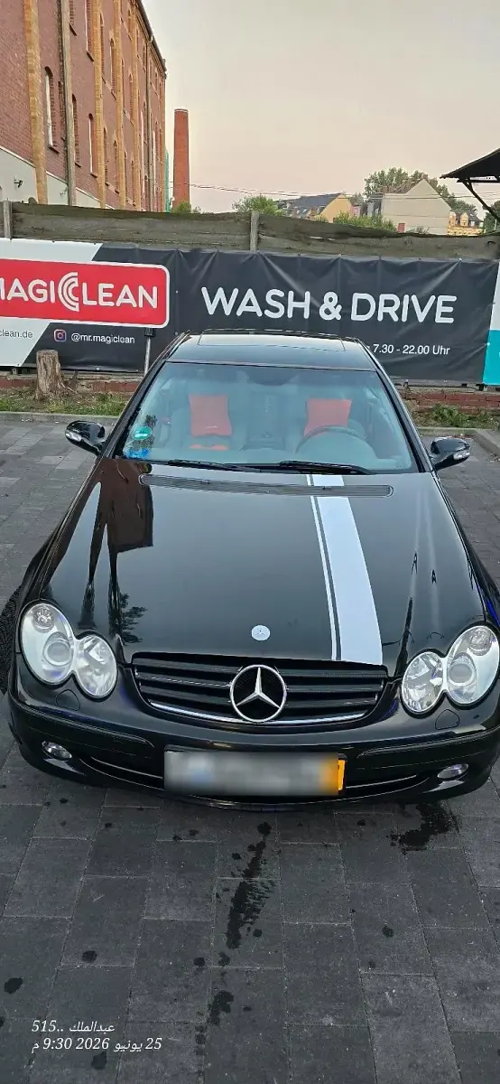 Gebraucht Mercedes CLK320 218 PS (160 kW) 2003 Schwarz Coupé