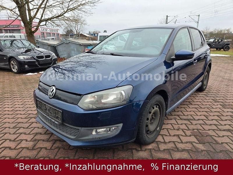 Blau Gebraucht 2011 VW Polo Trendline Kleinwagen | 2.990 € (Superpreis) - Bild 1/4