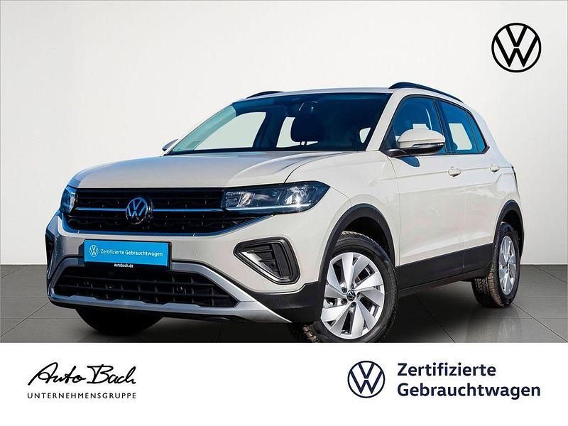 Grau (ascotgrau) Gebraucht 2024 VW T-Cross Life SUV | 20.980 € (Fairer Preis) - Bild 1/4