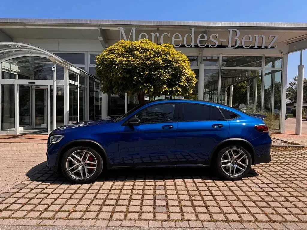 Gebraucht Mercedes GLC63 AMG AMG 510 PS (375 kW) 2023 Blau SUV
