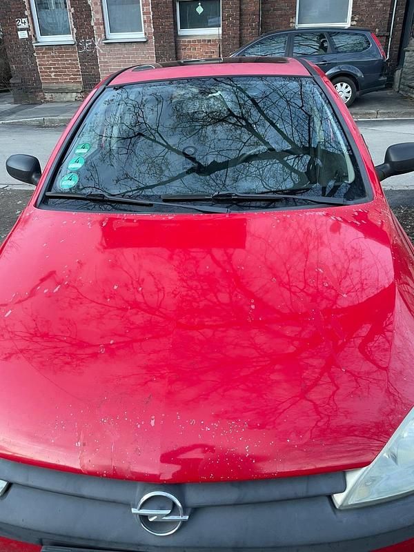 Gebraucht Opel Corsa 58 PS (42 kW) 2001 Rot Kleinwagen