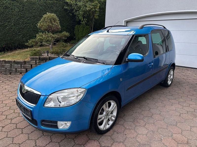 Blau Gebraucht 2007 Skoda Roomster Comfort Van / Kleinbus | 6.550 € - Bild 1/4
