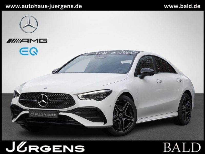 Weiss unilack polarweiss Gebraucht 2024 Mercedes CLA200 AMG Coupé | 40.940 € (Etwas zu teuer) - Bild 1/4