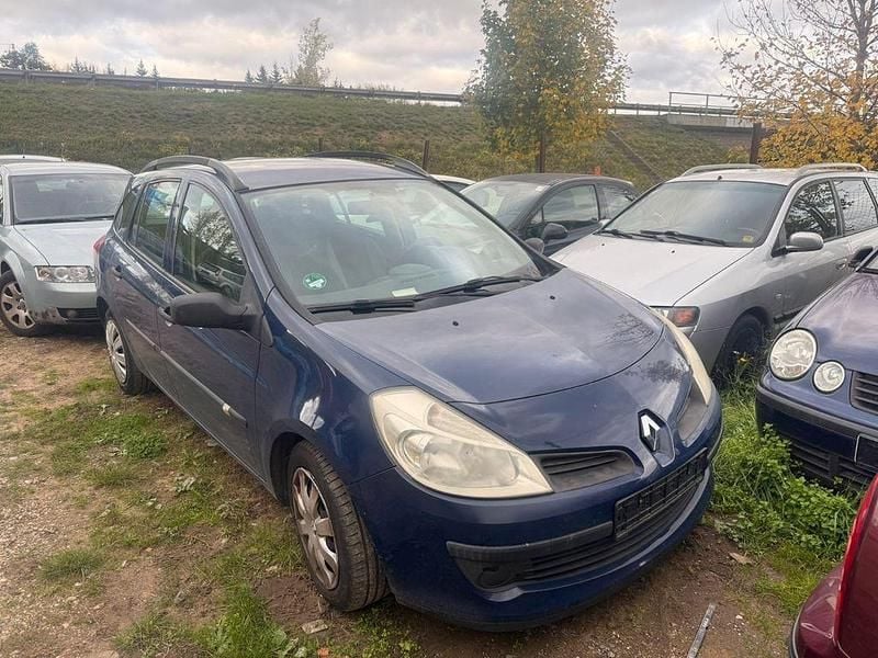 Blau Gebraucht 2008 Renault Clio II Limousine | 990 € (Superpreis) - Bild 1/4