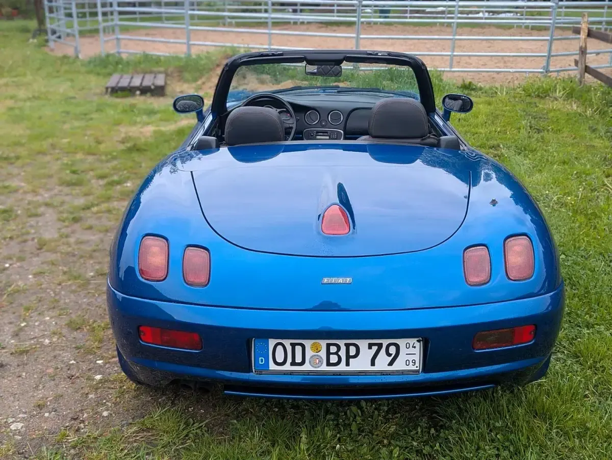 Gebraucht Fiat Barchetta 131 PS (96 kW) 2001 Blau Cabrio