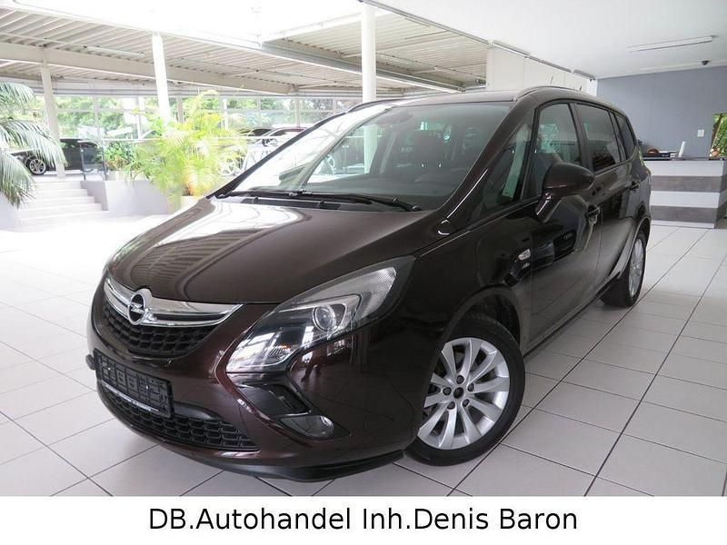 Braun Gebraucht 2013 Opel Zafira Tourer Active Van / Kleinbus | 4.980 € (Superpreis) - Bild 1/4