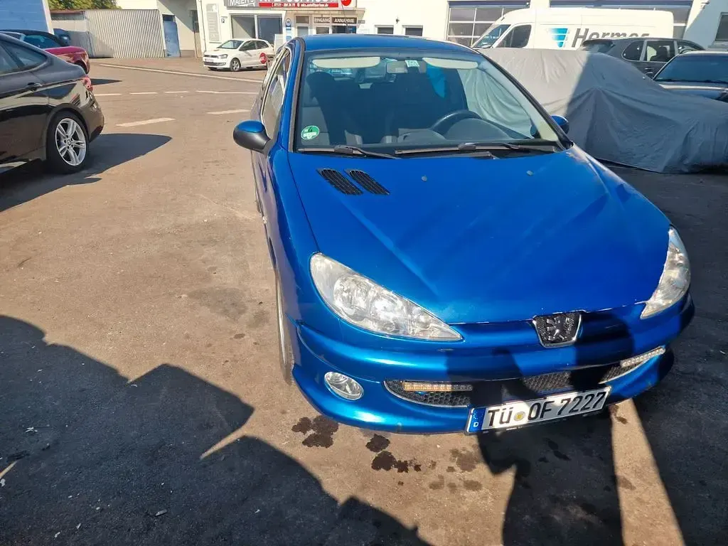 Gebraucht Peugeot 206 75 PS (55 kW) 2008 Blau Limousine