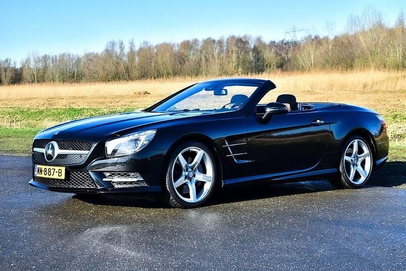 Gebraucht Mercedes SL500 435 PS (319 kW) 2012 Schwarz Cabrio