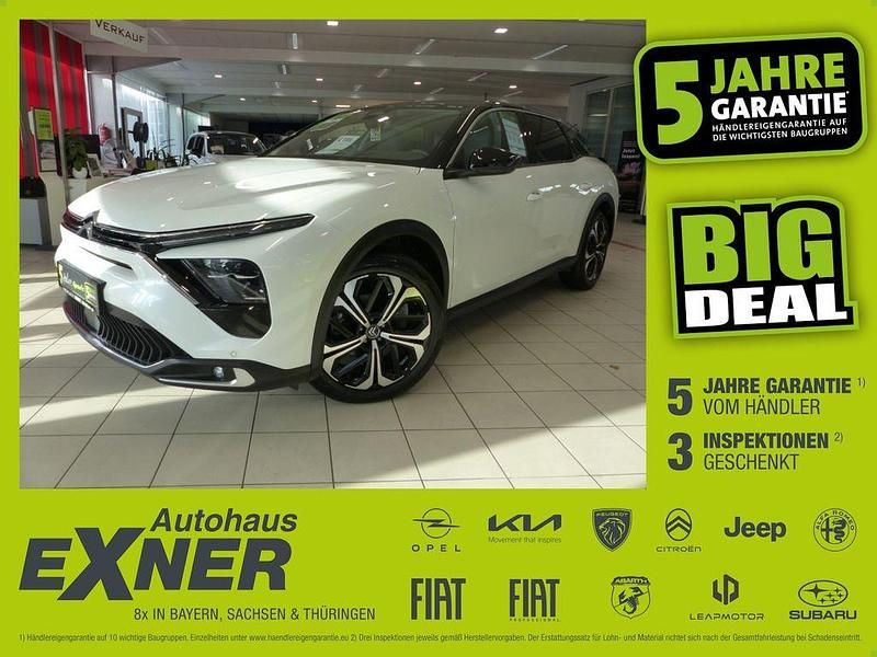 Perlglänzend weiß Gebraucht 2023 Citroën C5 X PureTech Kombi | 19.900 € (Teuer) - Bild 1/4