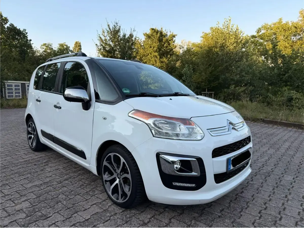 Gebraucht Citroën C3 Picasso SELECTION 92 PS (67 kW) 2014 Weiß Van / Kleinbus