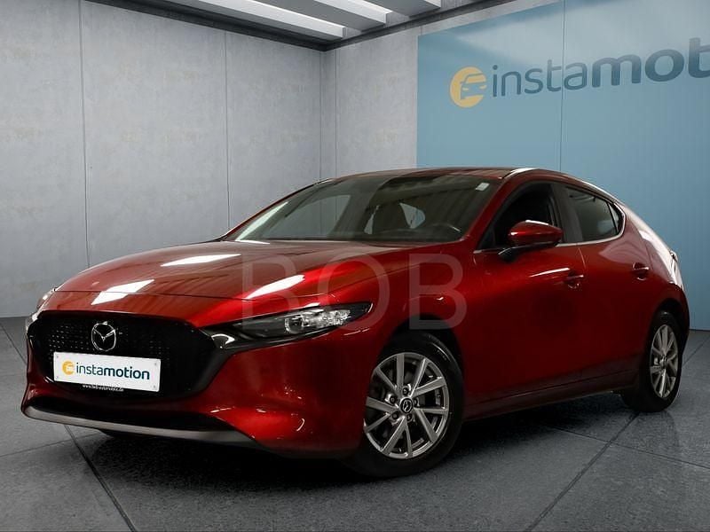 Gebraucht Mazda 3 122 PS (89 kW) 2022 Rot Limousine