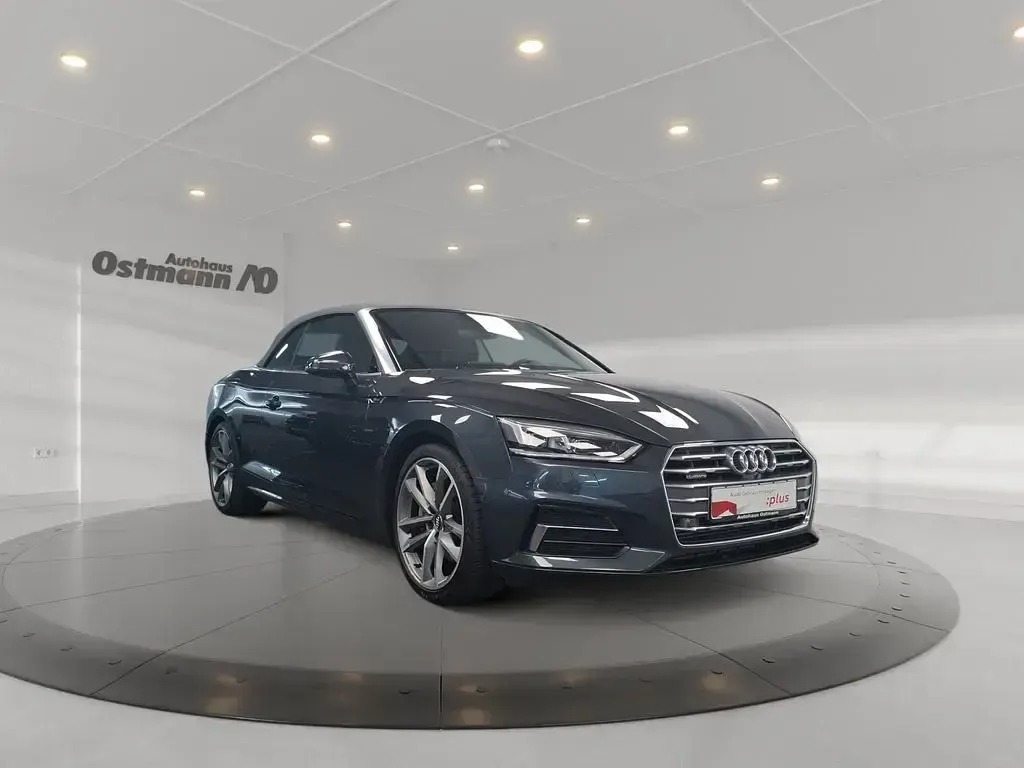Gebraucht Audi A5 Cabriolet S-Line 245 PS (180 kW) 2019 Manhattangrau metallic Cabrio