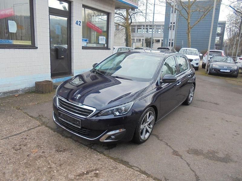 Blau Gebraucht 2013 Peugeot 308 Allure Limousine | 4.250 € (Fairer Preis) - Bild 1/4