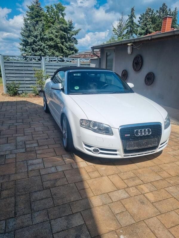 Weiß Gebraucht 2007 Audi A4 Cabriolet Sport Cabrio | 7.500 € (Fairer Preis) - Bild 1/4