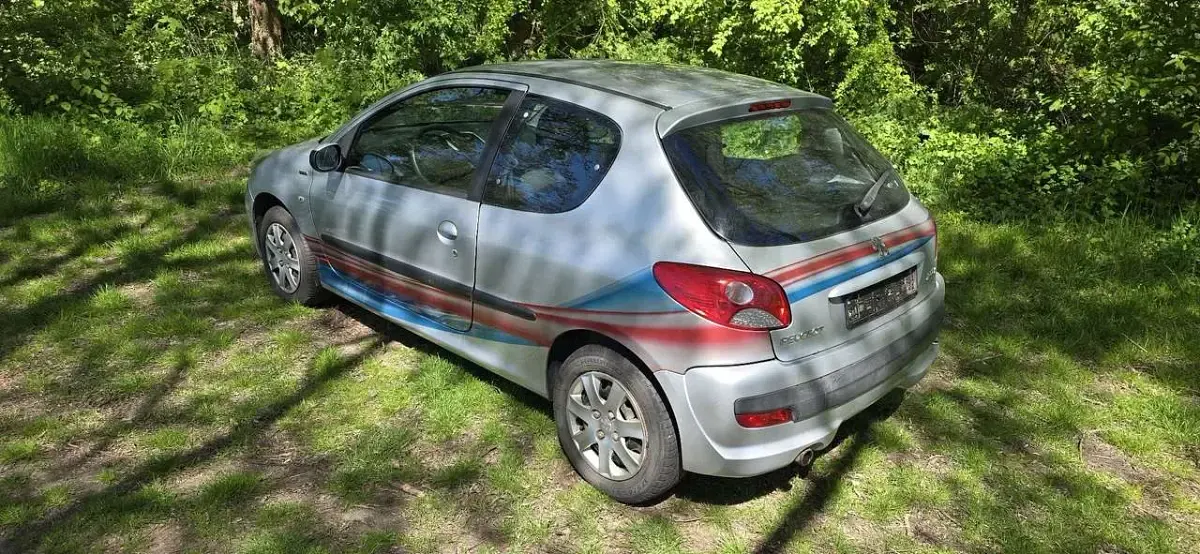 Gebraucht Peugeot 206 Basis 60 PS (44 kW) 2010 Grau Kleinwagen
