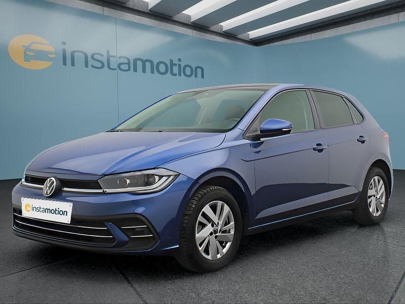 Blau Gebraucht 2024 VW Polo Limousine | 22.249 € (Fairer Preis) - Bild 1/4