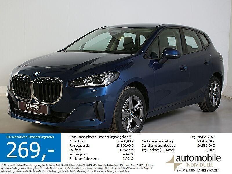 Gebraucht BMW 220 Active Tourer 170 PS (125 kW) 2024 Blau Van / Kleinbus