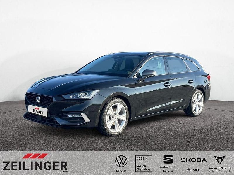 Mitternachtsschwarz Gebraucht 2025 Seat Leon ST FR Kombi | 25.943 € (Fairer Preis) - Bild 1/4