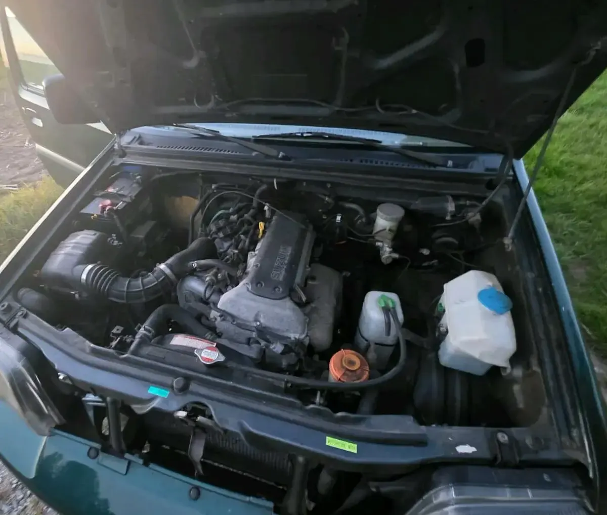 Gebraucht Suzuki Jimny 82 PS (60 kW) 2001 Grün SUV