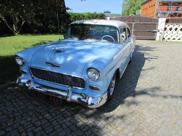 Blau Gebraucht 1955 Chevrolet Bel Air Coupé | 54.900 € - Bild 1/4