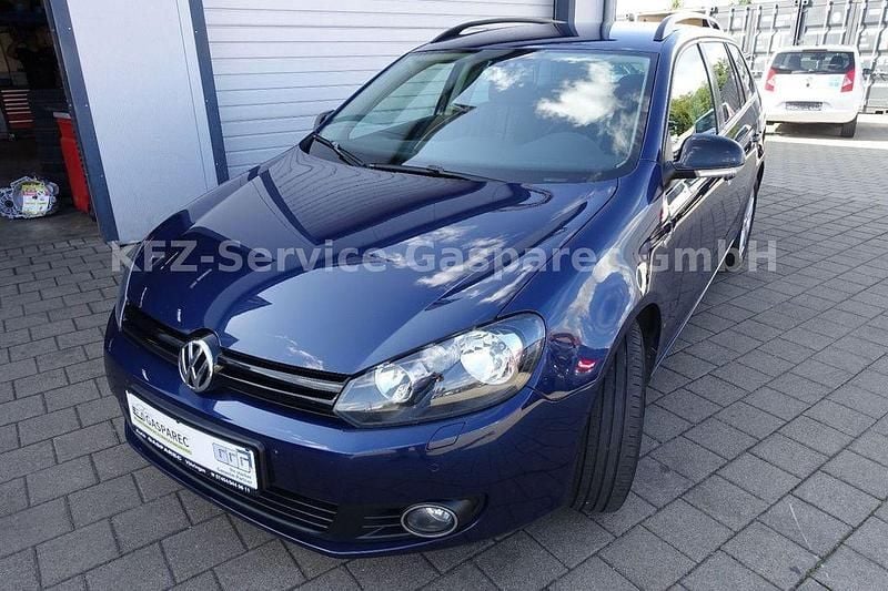 Blau Gebraucht 2013 VW Golf VI Match Kleinwagen | 7.650 € (Fairer Preis) - Bild 1/4