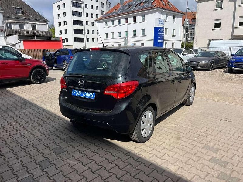 Gebraucht Opel Meriva Edition 120 PS (88 kW) 2017 Schwarz Van / Kleinbus