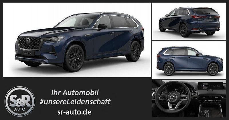 Blau Neu 2025 Mazda CX-80 Homura-Line SUV | 58.380 € (Etwas zu teuer) - Bild 1/4