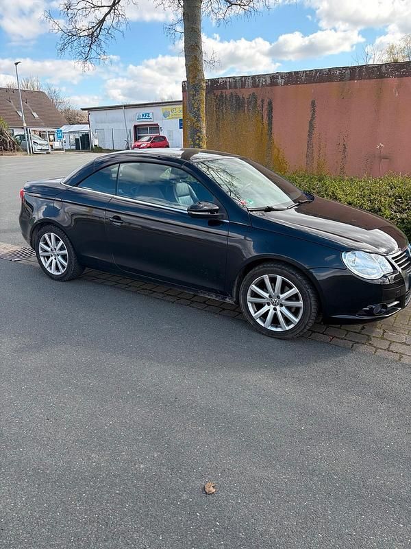 Gebraucht VW Eos Edition 122 PS (89 kW) 2009 Schwarz Cabrio