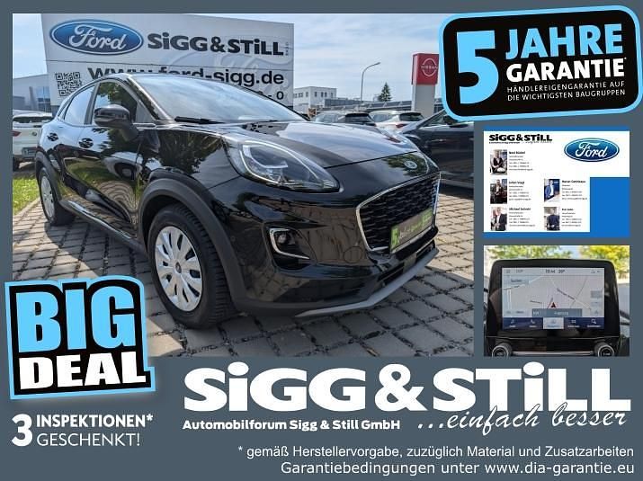 Obsidianschwarz metallic Gebraucht 2021 Ford Puma Gen-E Titanium SUV | 17.950 € (Guter Preis) - Bild 1/4