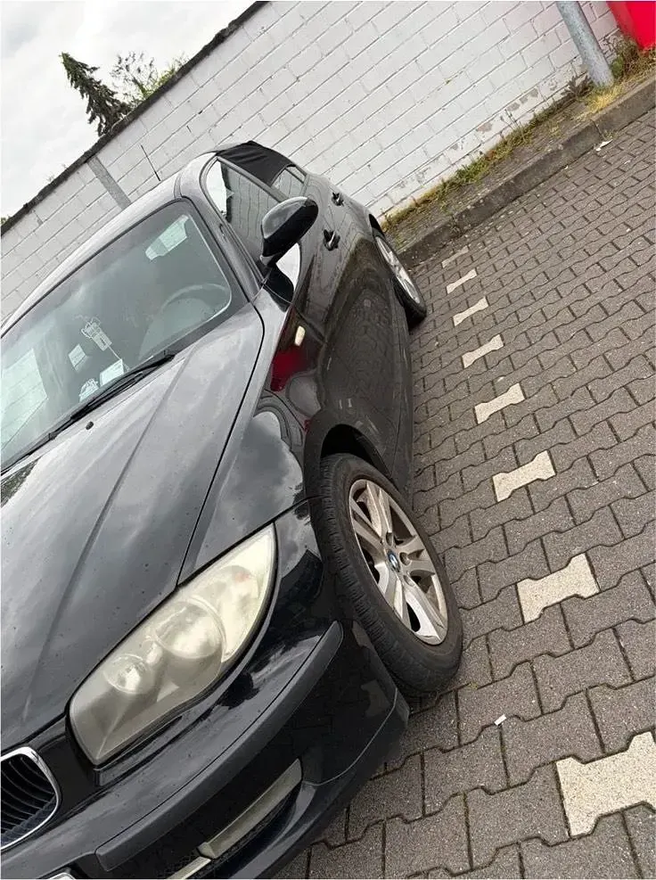Gebraucht BMW 116 2007 Schwarz Kleinwagen