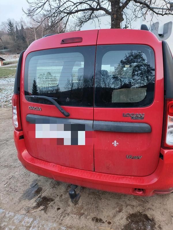 Gebraucht Dacia Logan 2009 Rot Van / Kleinbus