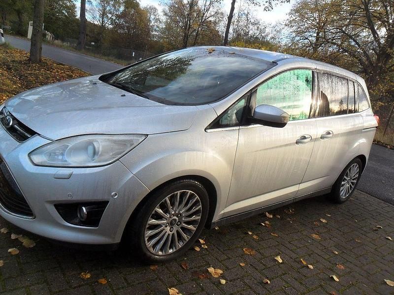 Silber Gebraucht 2012 Ford Grand C-Max Titanium Van / Kleinbus | 4.999 € (Superpreis) - Bild 1/4