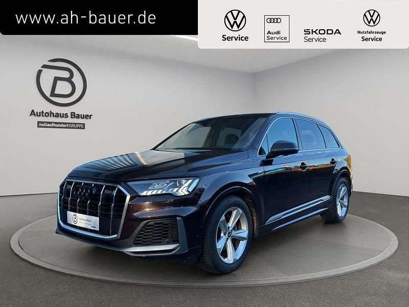 Barriquebraun metallic Gebraucht 2020 Audi Q7 S-Line SUV | 53.975 € (Fairer Preis) - Bild 1/4
